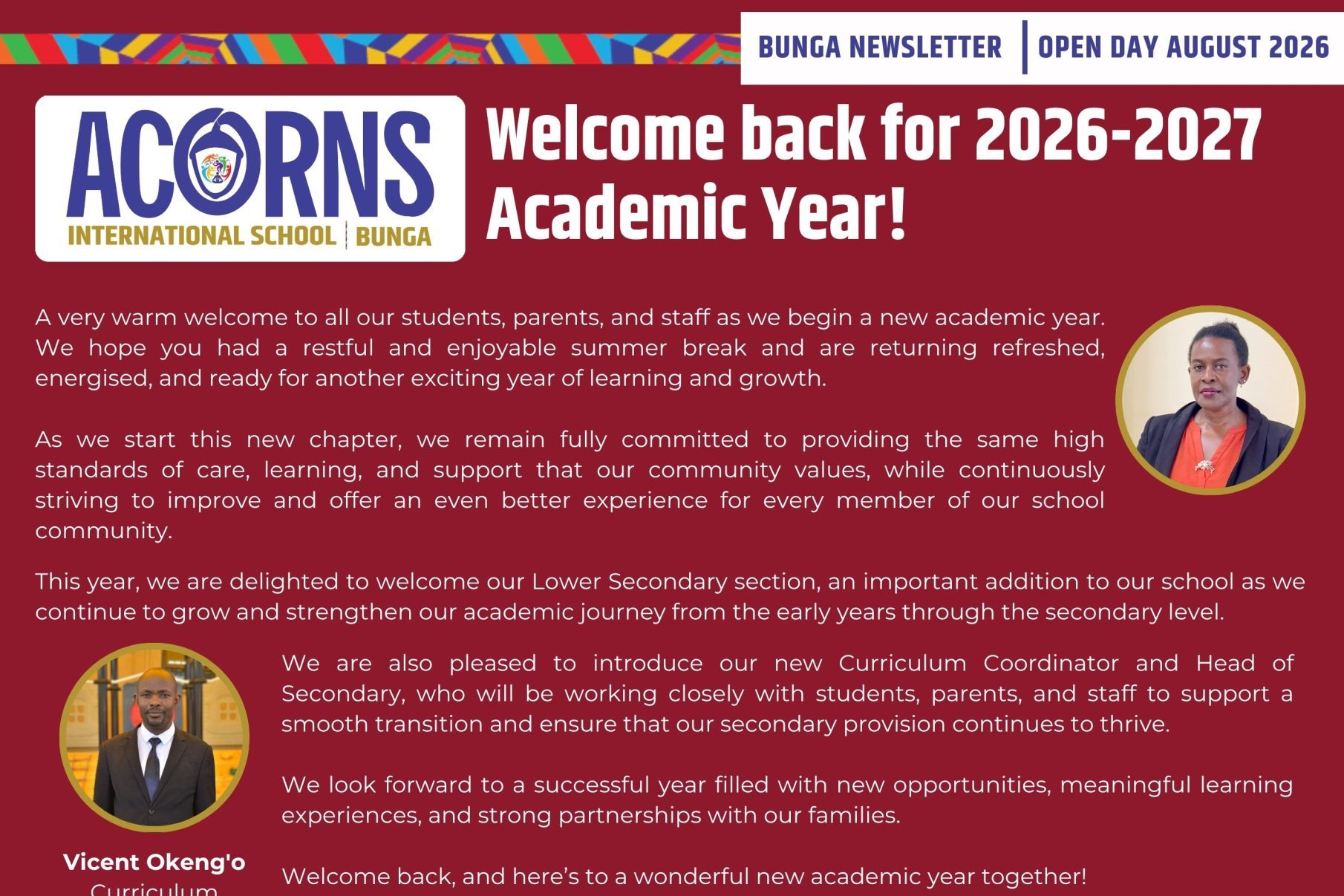 Newsletter August 2026